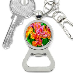 Blushing Tulip Flowers Bottle Opener Key Chains by FunnyCow