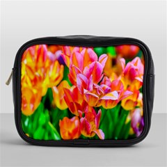 Blushing Tulip Flowers Mini Toiletries Bag (one Side) by FunnyCow