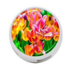 Blushing Tulip Flowers 4-port Usb Hub (one Side) by FunnyCow