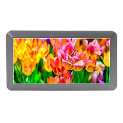 Blushing Tulip Flowers Memory Card Reader (mini) by FunnyCow