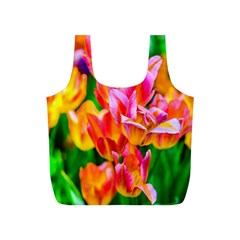 Blushing Tulip Flowers Full Print Recycle Bag (s) by FunnyCow