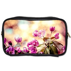 Paradise Apple Blossoms Toiletries Bag (two Sides) by FunnyCow