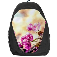 Paradise Apple Blossoms Backpack Bag by FunnyCow