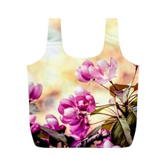 Paradise Apple Blossoms Full Print Recycle Bag (m) by FunnyCow