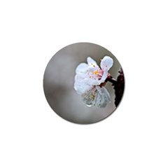 Rainy Day Of Hanami Season Golf Ball Marker by FunnyCow