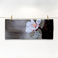 Rainy Day Of Hanami Season Hand Towel by FunnyCow