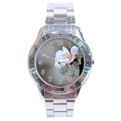 Rainy Day Of Hanami Season Stainless Steel Analogue Watch by FunnyCow