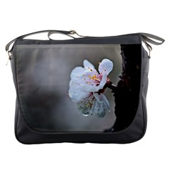 Rainy Day Of Hanami Season Messenger Bag by FunnyCow