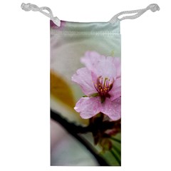 Soft Rains Of Spring Jewelry Bag by FunnyCow