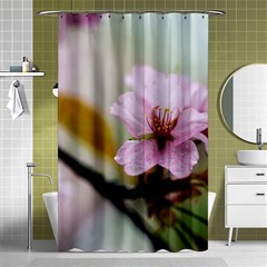 Soft Rains Of Spring Shower Curtain 48  X 72  (small)  by FunnyCow