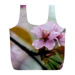 Soft Rains Of Spring Full Print Recycle Bag (l) by FunnyCow