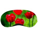 Red Tulip Flowers, Sunny Day Sleeping Masks Front