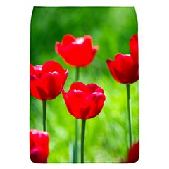 Red Tulip Flowers, Sunny Day Removable Flap Cover (s) by FunnyCow