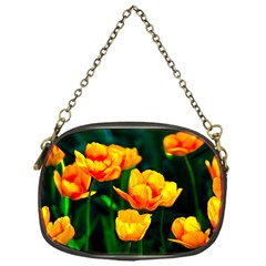 Yellow Orange Tulip Flowers Chain Purse (one Side) by FunnyCow