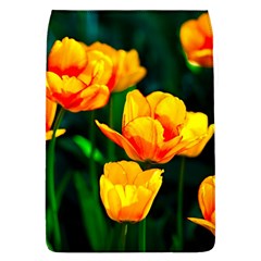 Yellow Orange Tulip Flowers Removable Flap Cover (l) by FunnyCow