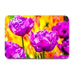 Violet Tulip Flowers Plate Mats 18 x12  Plate Mat