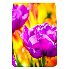 Violet Tulip Flowers Removable Flap Cover (s) by FunnyCow