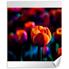 Red Tulips Canvas 16  X 20  by FunnyCow