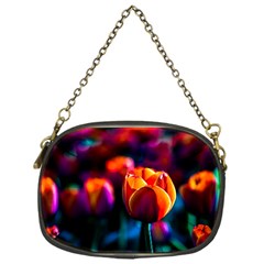 Red Tulips Chain Purse (one Side) by FunnyCow