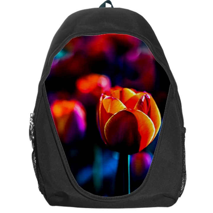 Red Tulips Backpack Bag