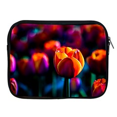 Red Tulips Apple Ipad 2/3/4 Zipper Cases by FunnyCow