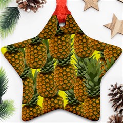 Tropical Pineapple Ornament (Star)