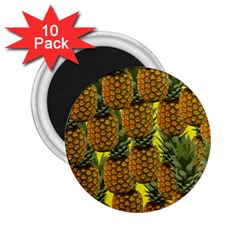 Tropical Pineapple 2.25  Magnets (10 pack) 