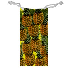 Tropical Pineapple Jewelry Bag