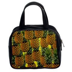 Tropical Pineapple Classic Handbag (Two Sides)