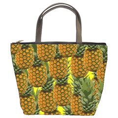 Tropical Pineapple Bucket Bag