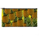 Tropical Pineapple Pencil Cases Front