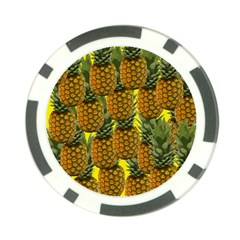 Tropical Pineapple Poker Chip Card Guard (10 Pack) by snowwhitegirl