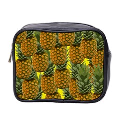 Tropical Pineapple Mini Toiletries Bag (Two Sides)