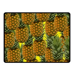 Tropical Pineapple Fleece Blanket (Small)