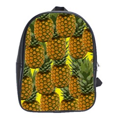 Tropical Pineapple School Bag (xl) by snowwhitegirl