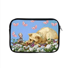 Cat And Butterflies Apple Macbook Pro 15  Zipper Case by snowwhitegirl