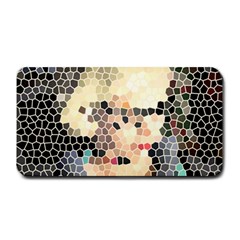 Stained Glass Girl Medium Bar Mats by snowwhitegirl