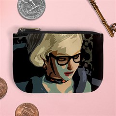 Girl Thinking Mini Coin Purse by snowwhitegirl