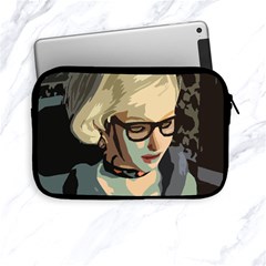 Girl Thinking Apple Ipad Mini Zipper Cases by snowwhitegirl