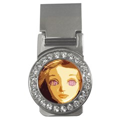 Butterfly Eyes Money Clips (CZ) 