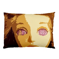 Butterfly Eyes Pillow Case by snowwhitegirl