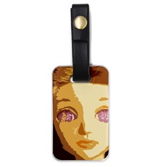 Butterfly Eyes Luggage Tags (One Side) 