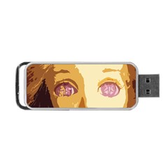 Butterfly Eyes Portable USB Flash (One Side)