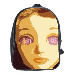 Butterfly Eyes School Bag (XL)