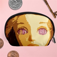 Butterfly Eyes Accessory Pouch (large) by snowwhitegirl