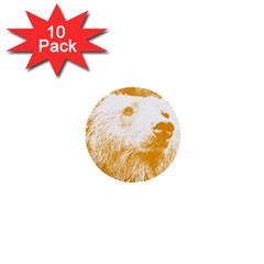 Bear 1  Mini Buttons (10 Pack)  by snowwhitegirl