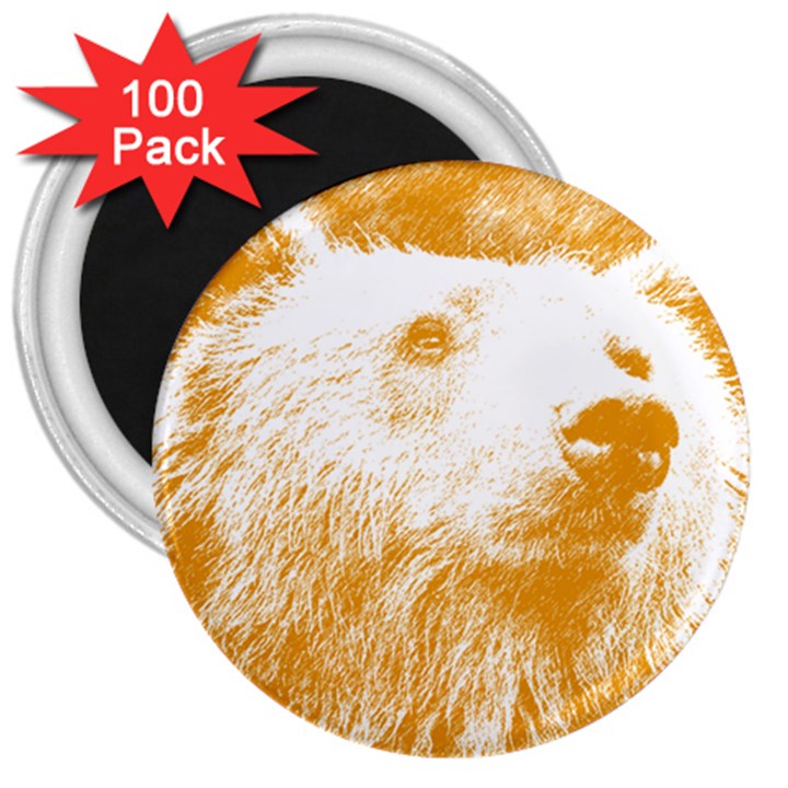 Bear 3  Magnets (100 pack)