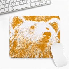 Bear Large Mousepads by snowwhitegirl