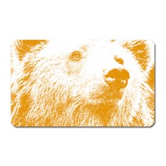 Bear Magnet (rectangular) by snowwhitegirl