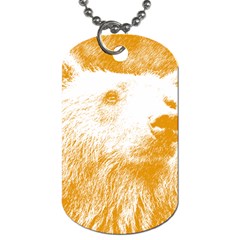 Bear Dog Tag (two Sides) by snowwhitegirl